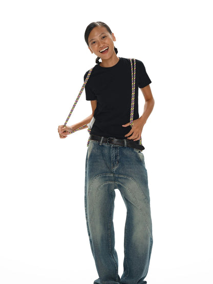 Airy Drawstring Commuter Backpack Lightweight Daypack