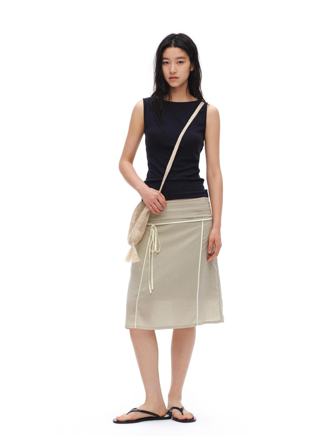 oinimi Airy Soft Pleated Women&