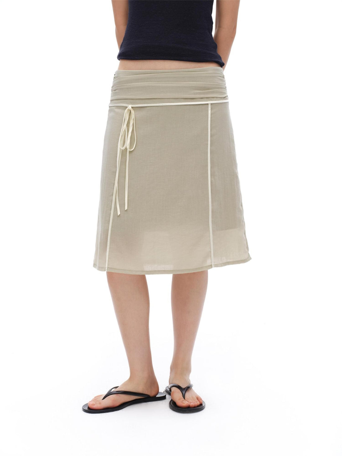 oinimi Airy Soft Pleated Women&