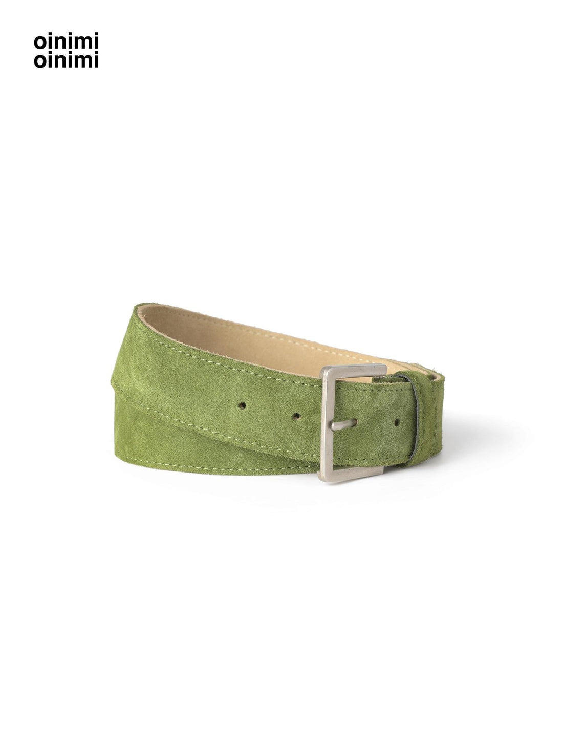 oinimi Avocado Green Hand Stitched Visible Seam Women&