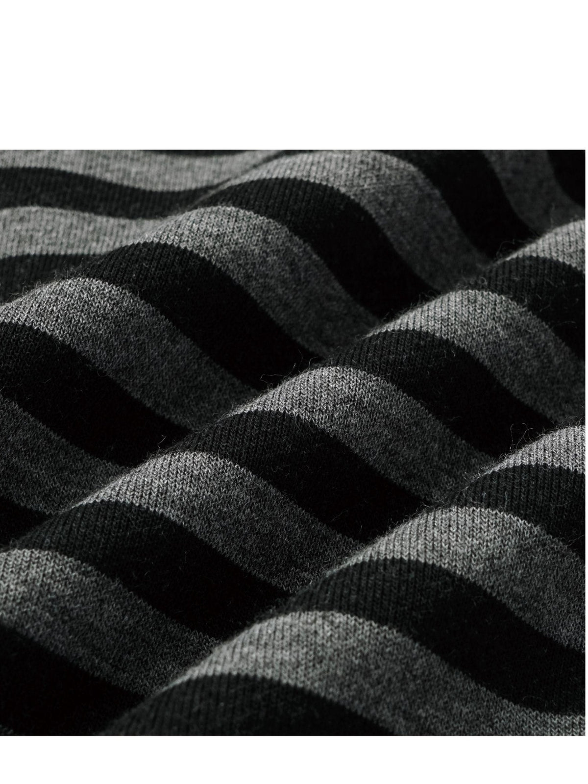 oinimi Black Grey Striped Loose Fit Women&