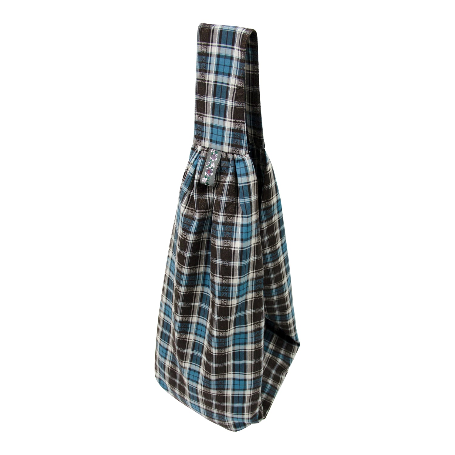 oinimi_Canvas_Checkered_Crossbody_Bag_In_Lake_Blue_MISSTT