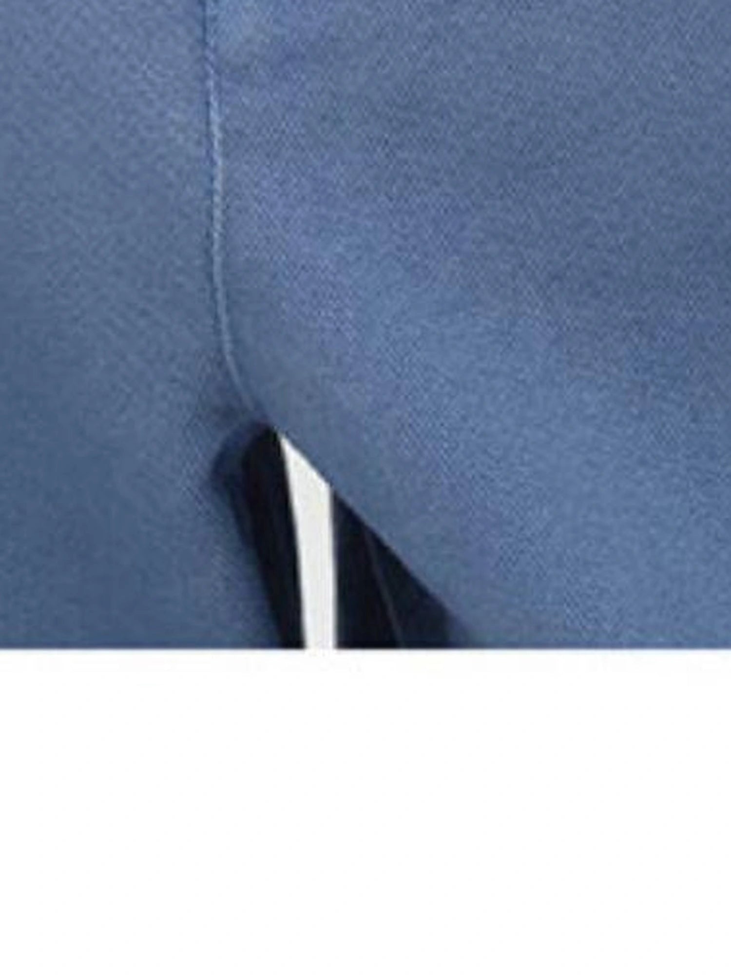 Distressed Mosaic Collar Long Sleeve Tee