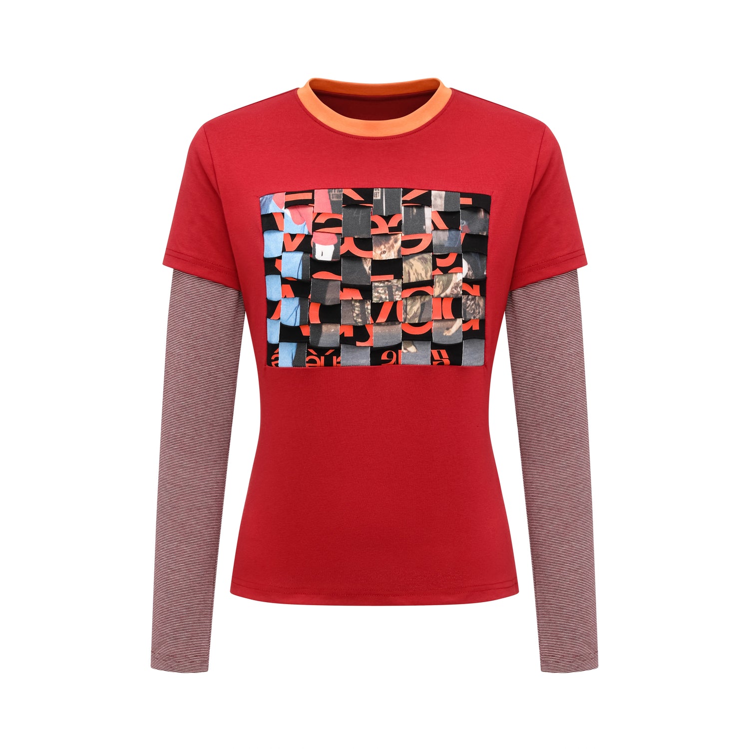 oinimi_Distressed_Mosaic_Collar_Long_Sleeve_Tee_MISSTT