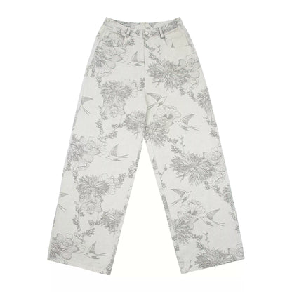 oinimi_Distressed_Print_Denim_Wide_Leg_Trousers_Low_Waist_Straight_Cut_MISSTT