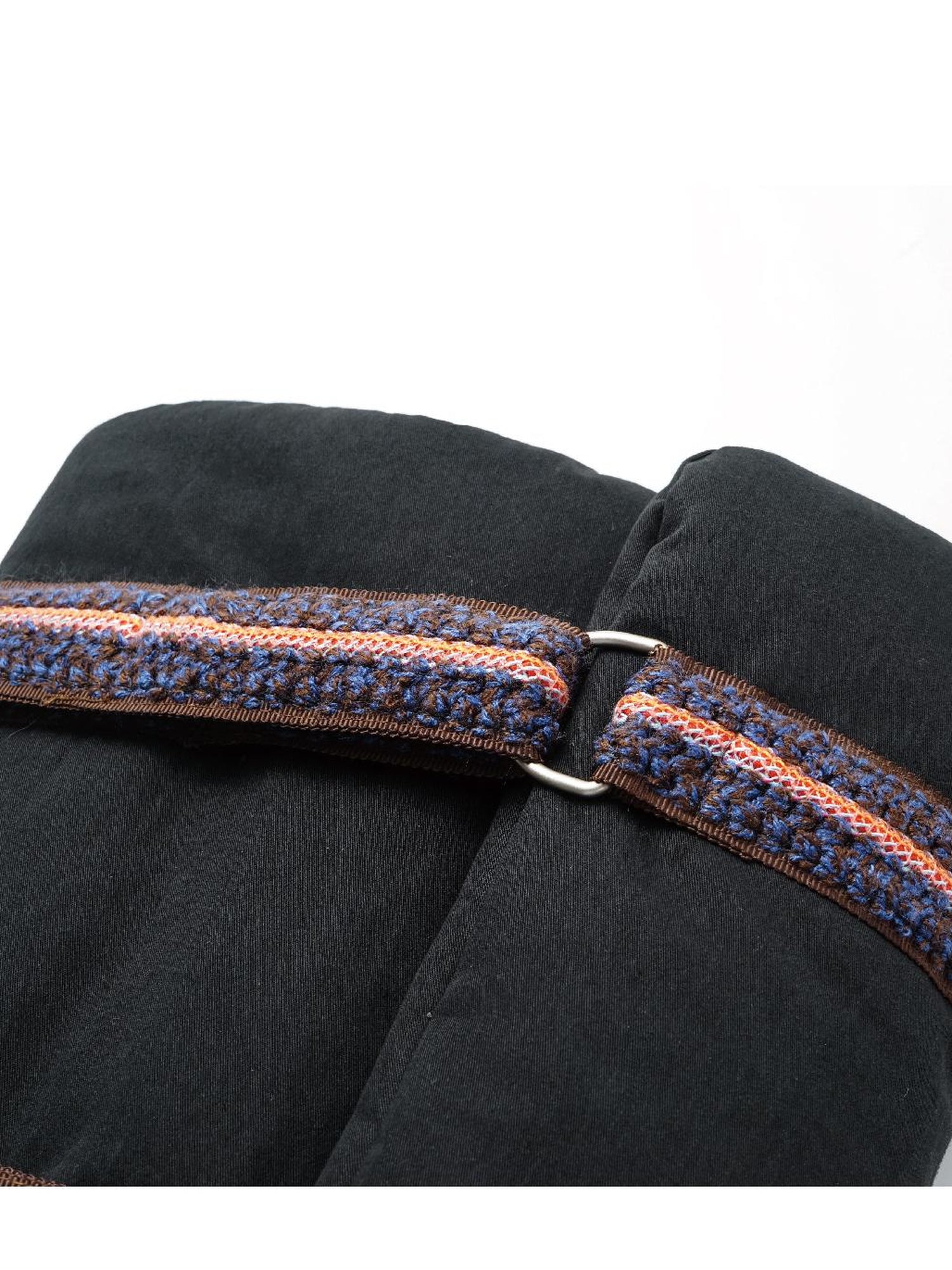 oinimi Fluffy Quilted Leg Warmers With Jacquard Ties For Layering