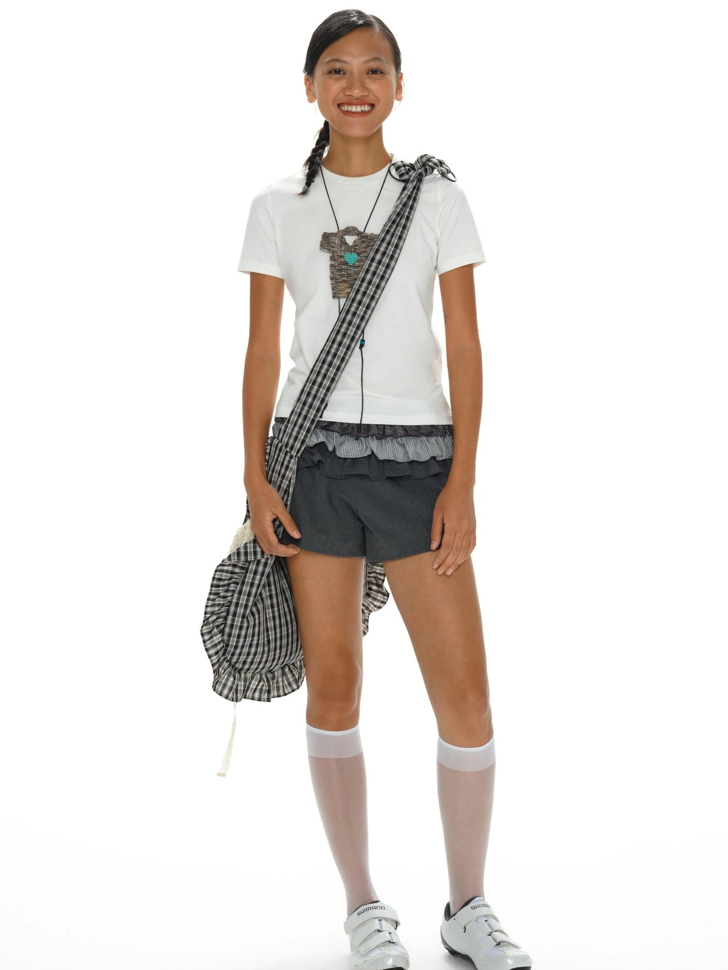 Heartfelt Beaded Sweater Chain Necklace