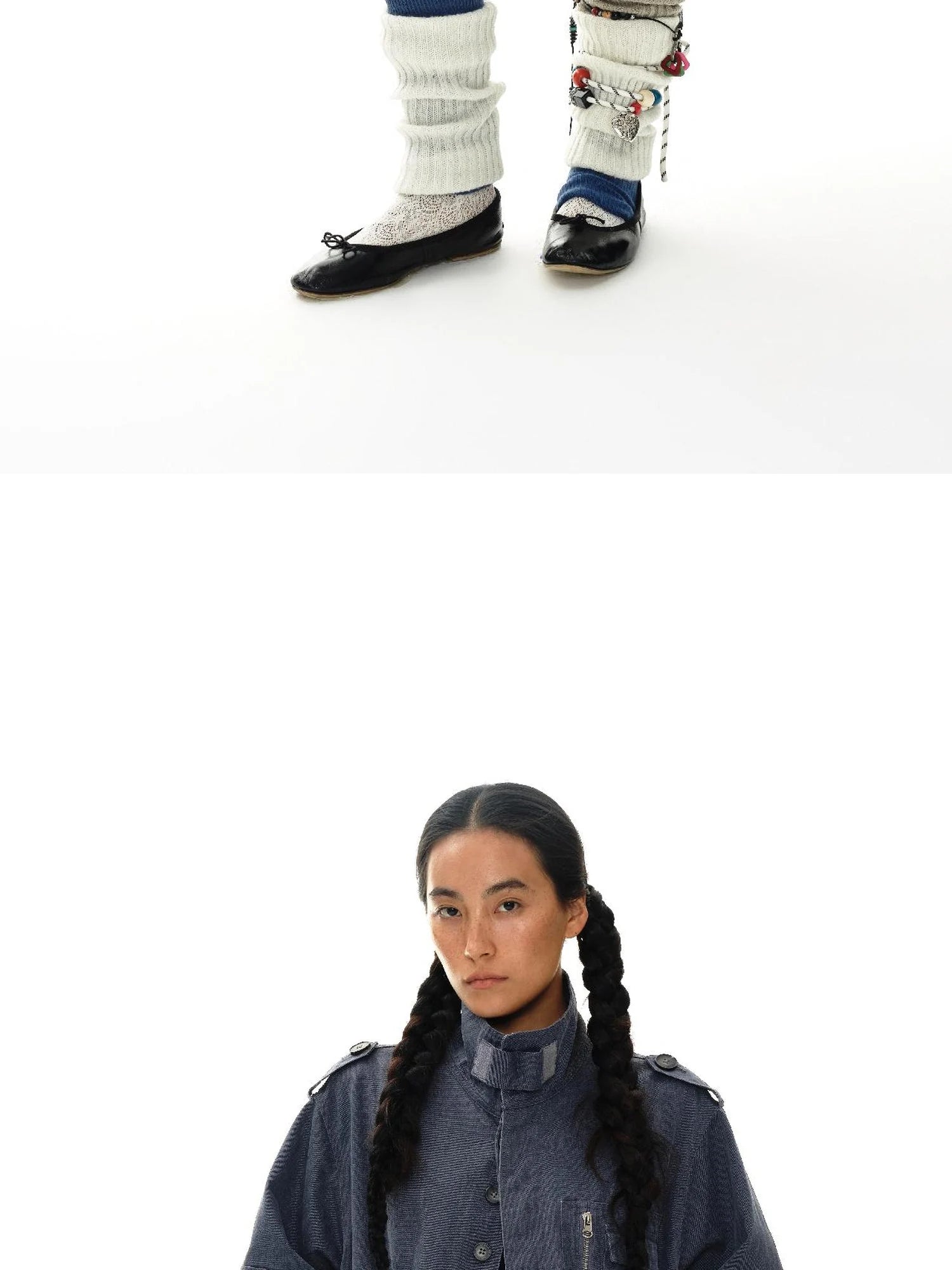 Heavy Washed Vintage Utility Jacket Parka Casual Outerwear