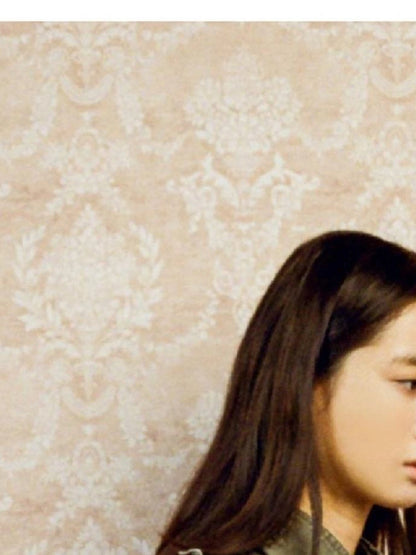 Lace Knotted Checkered Pillow Bag With Fluffy Cotton Ruffle Strap