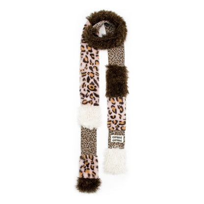 oinimi_Leopard_Print_Knitted_Faux_Fur_Long_Scarf_MISSTT