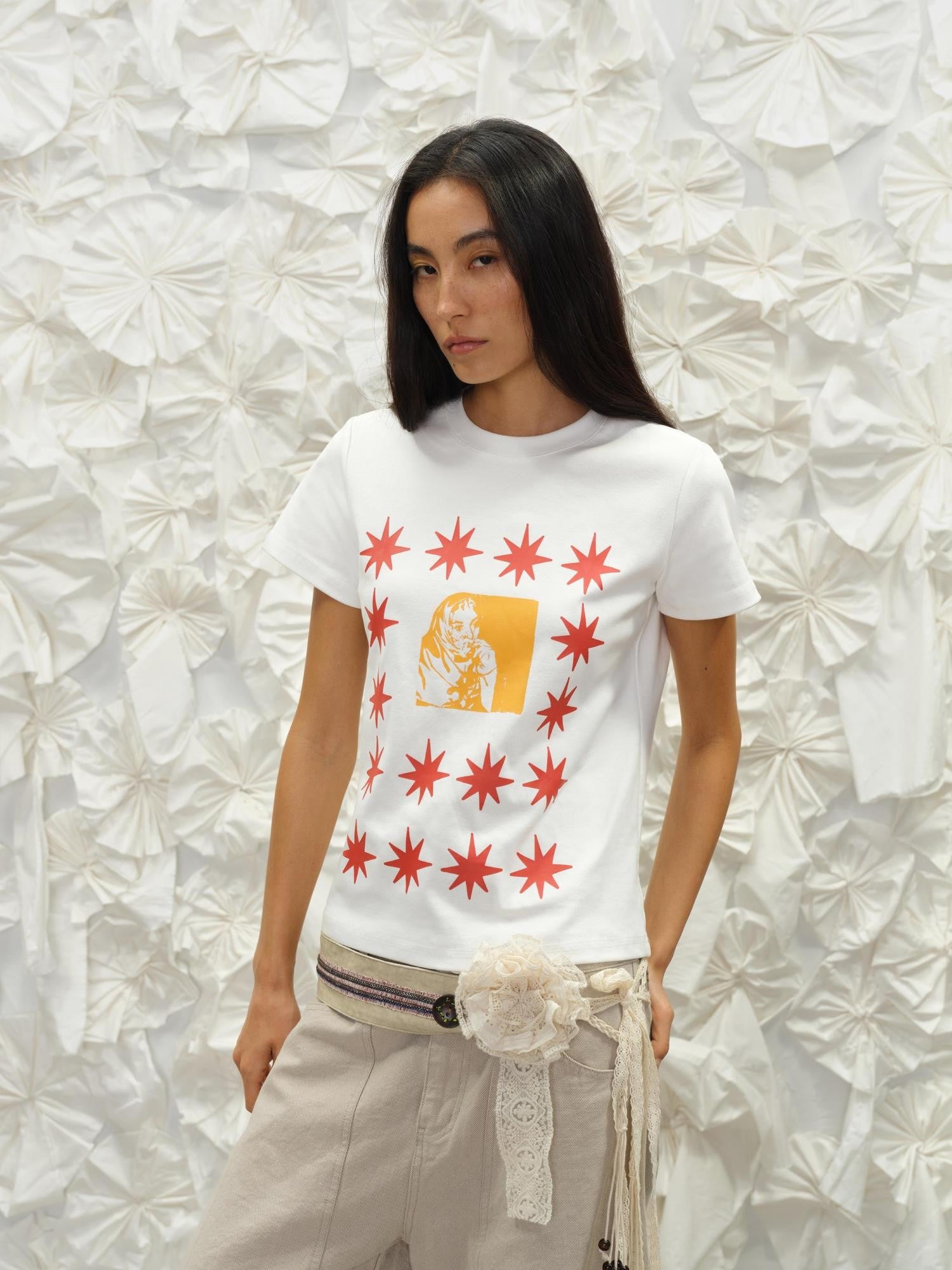 oinimi London Street Dotted Star Print Women&