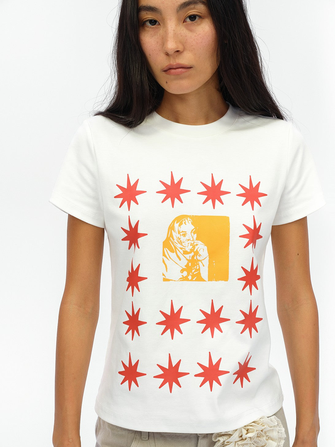 oinimi London Street Dotted Star Print Women&