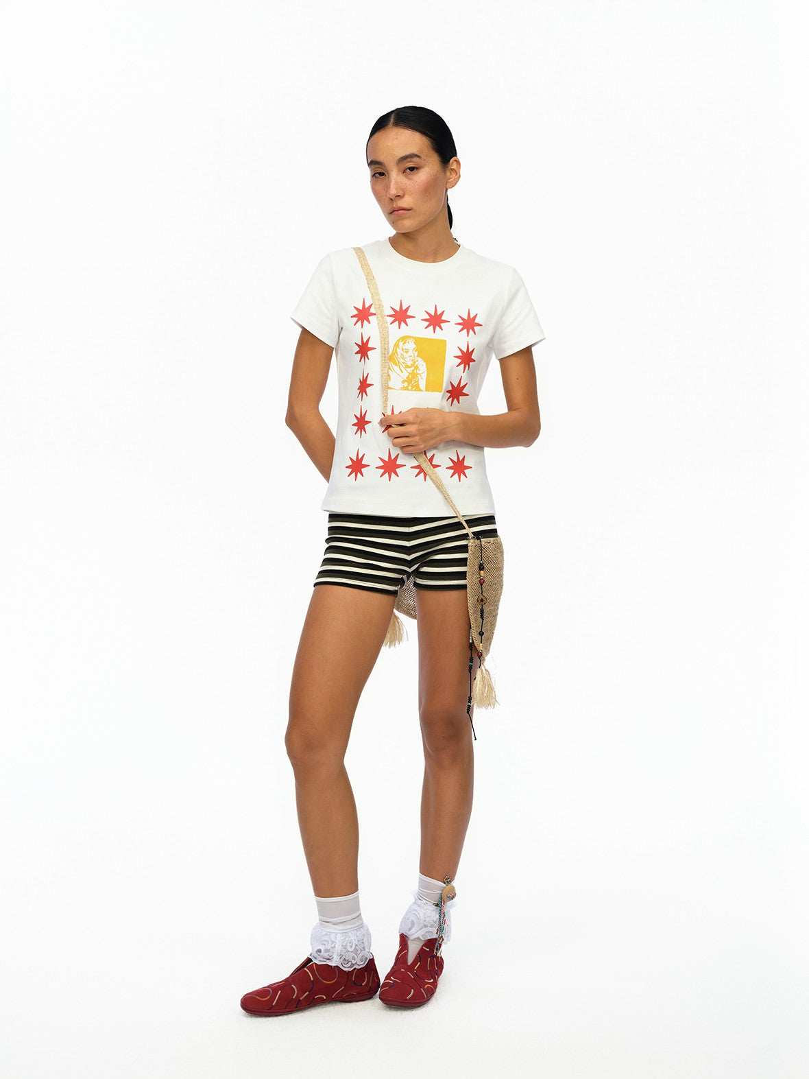 oinimi London Street Dotted Star Print Women&