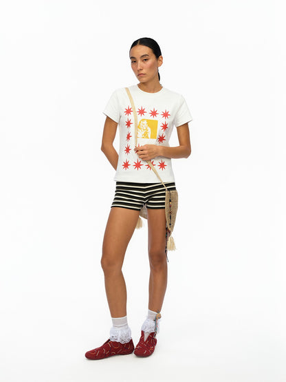 oinimi London Street Dotted Star Print Women&