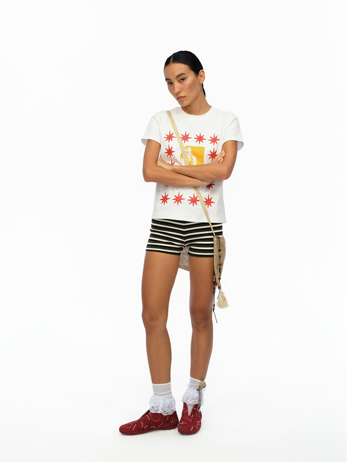 oinimi London Street Dotted Star Print Women&