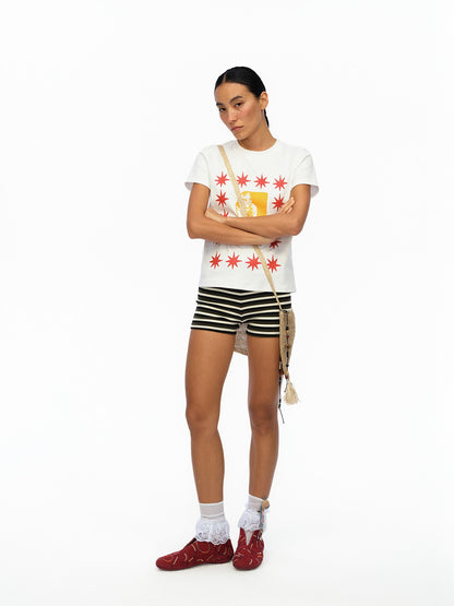 oinimi London Street Dotted Star Print Women&