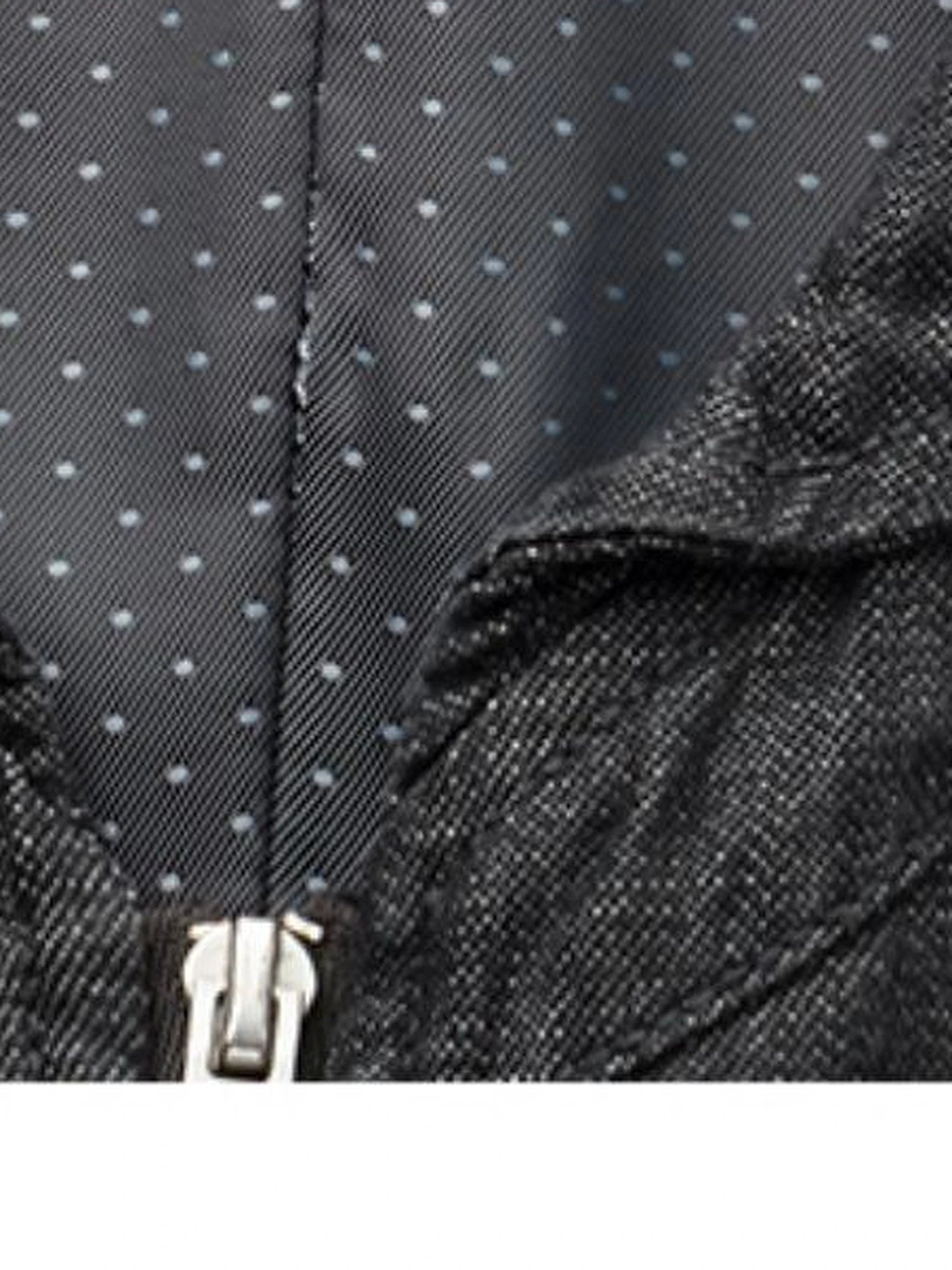 Low Cut Denim Vest With Open Collar In Charcoal Gray