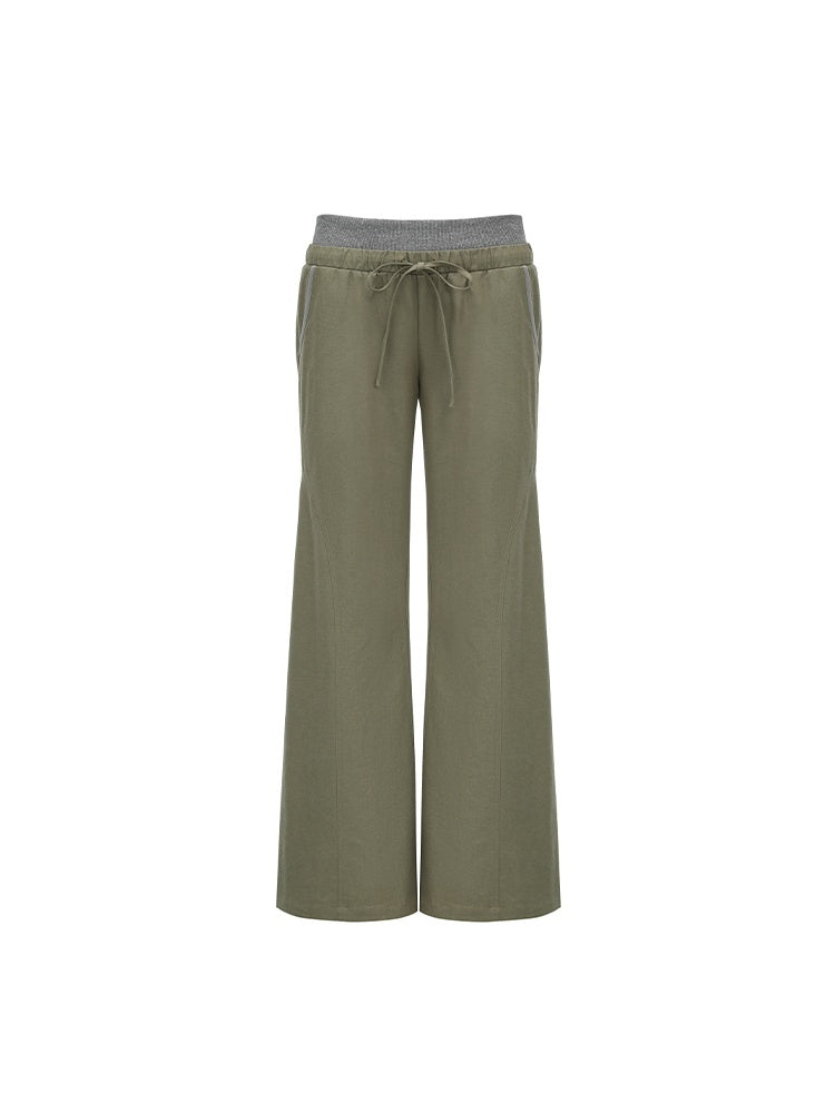 oinimi_Matcha_Colorblock_Double_Waist_Drawstring_Women&