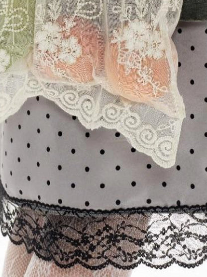 Ombre Embroidered Lace Tote Bag Lightweight Shoulder Bag