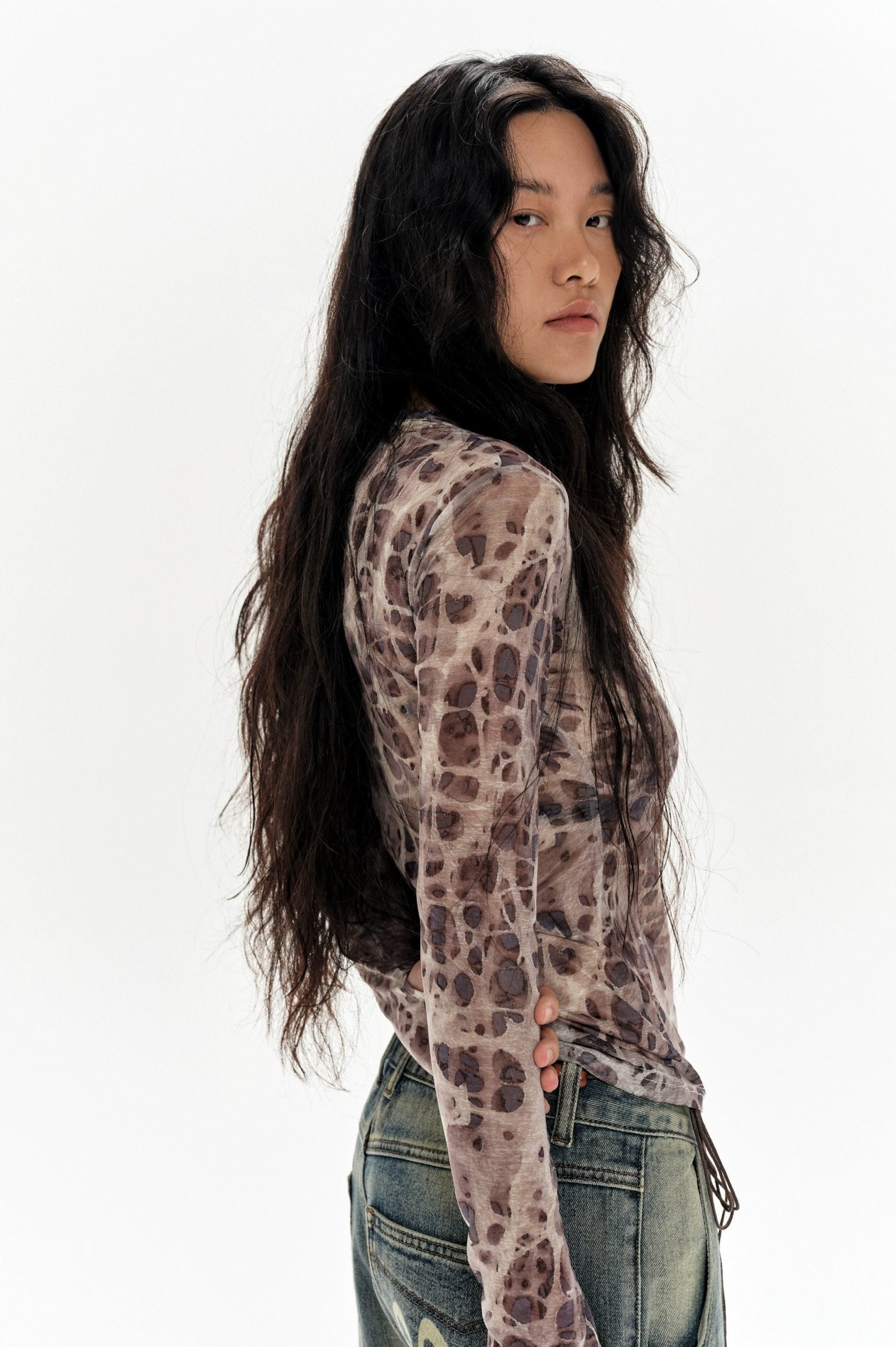 oinimi_Ombre_Leopard_Print_Vintage_Long_Sleeve_Sheer_Mesh_Women&
