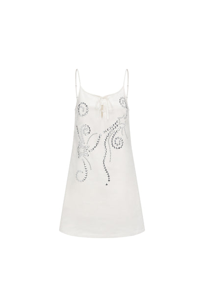 oinimi_Pearl_White_Sequin_Relaxed_A_Line_Women&