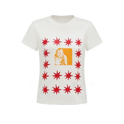 oinimi_Pointelle_Star_Print_Fitted_Tee_V-neck_T-shirt_Long_Sleeve_MISSTT