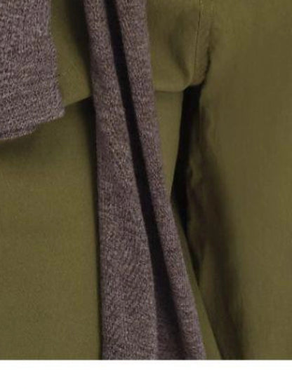 Soft Sculpted Draped Asymmetrical Knit Sweater