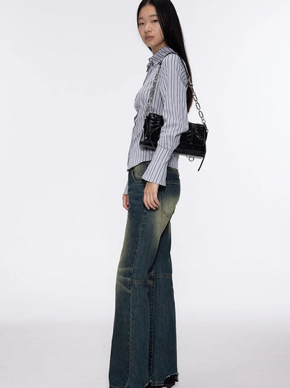 Soft Sculpture Pleated Butterfly Knot Cambridge Bag Silver Black