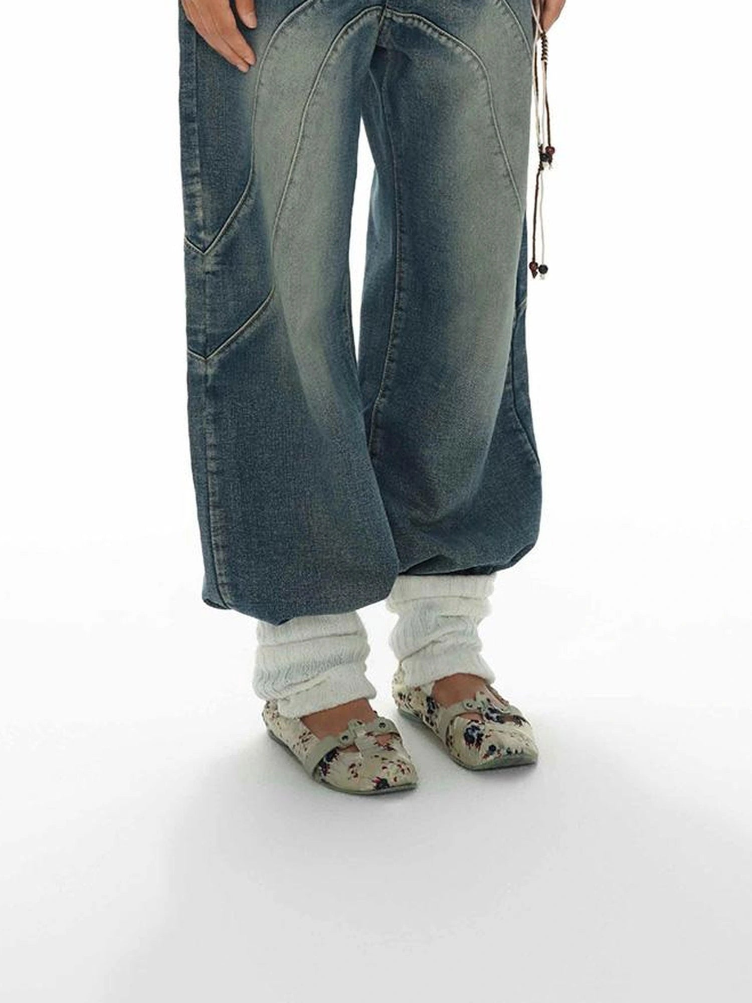 Stars And Stripes Patchwork Crewneck Tee