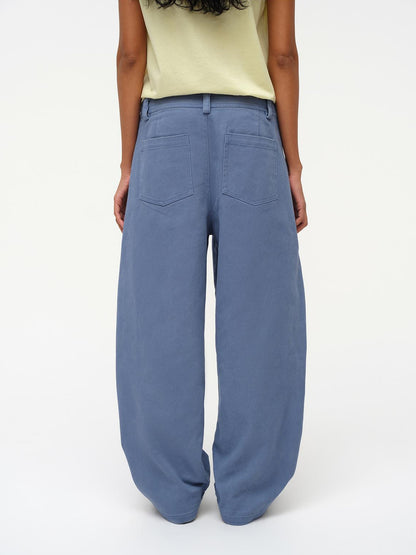 oinimi Straight Leg Washed Work Pants Relaxed Fit