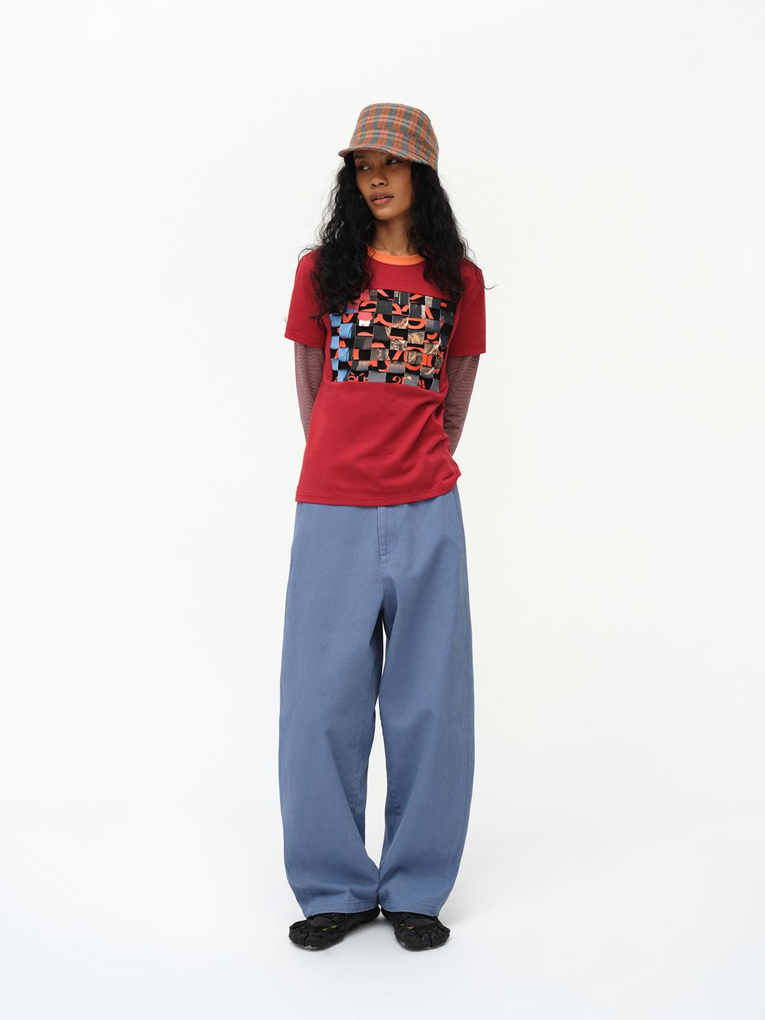 oinimi Straight Leg Washed Work Pants Relaxed Fit