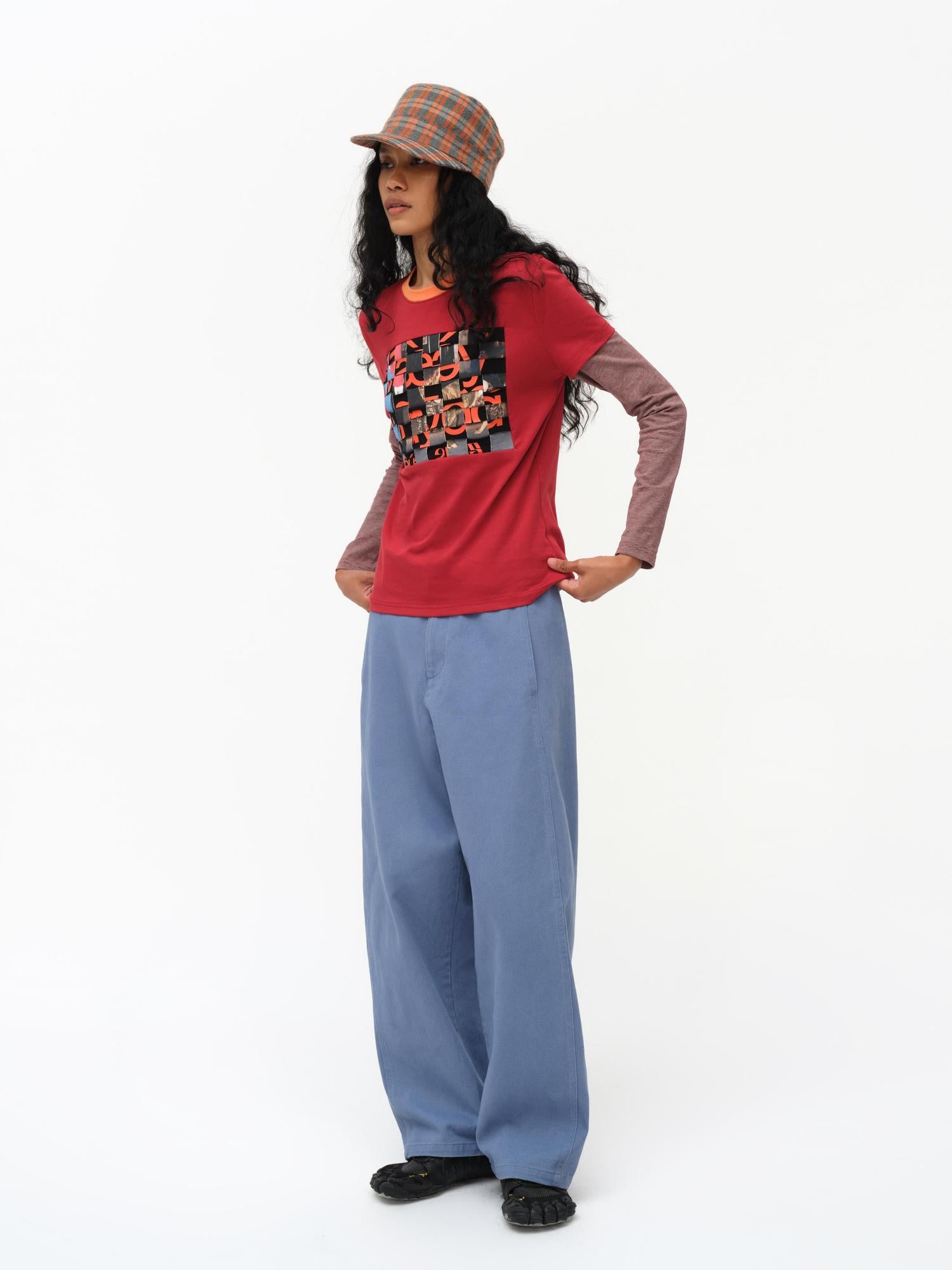 oinimi Straight Leg Washed Work Pants Relaxed Fit