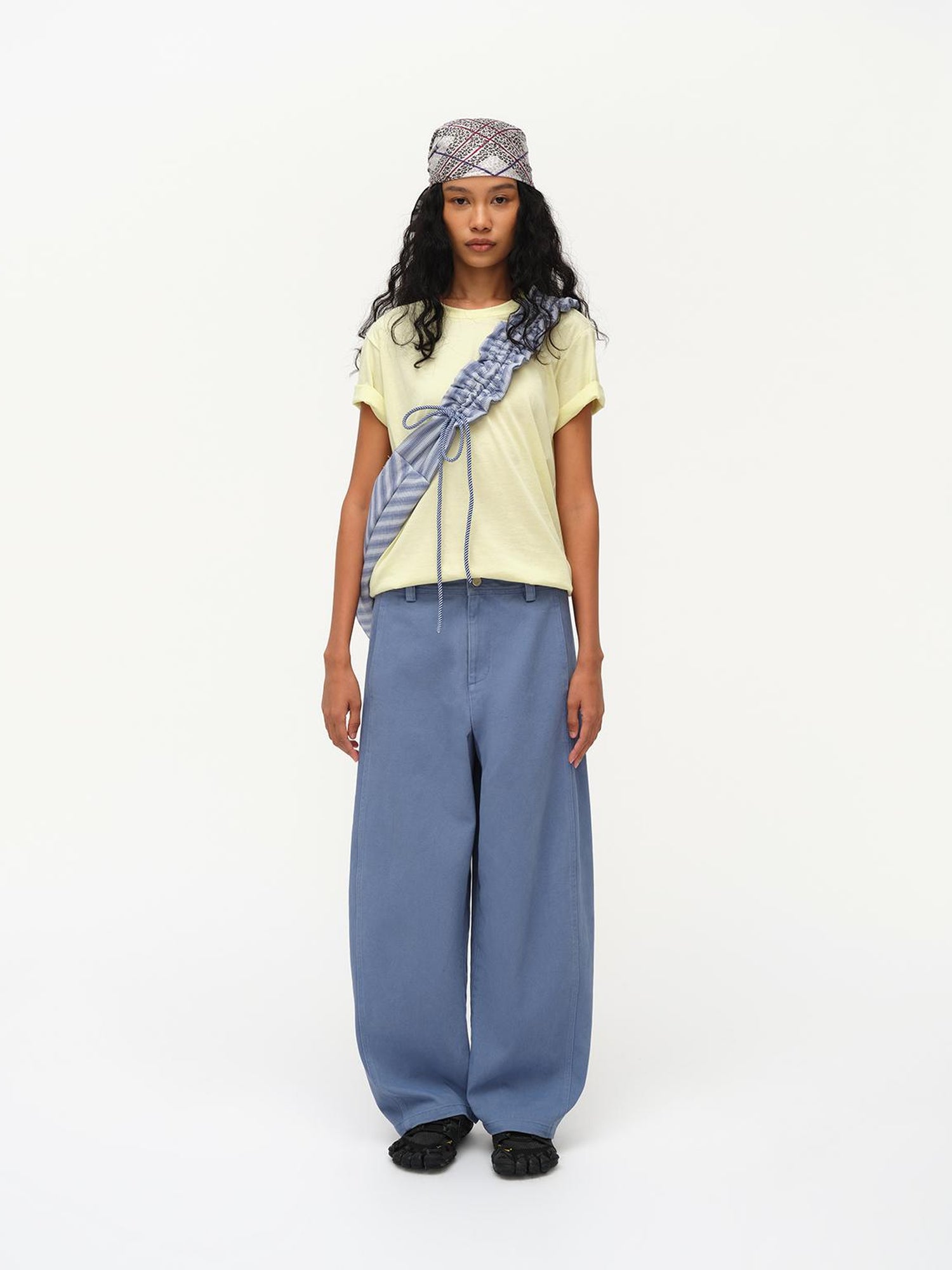 oinimi Straight Leg Washed Work Pants Relaxed Fit