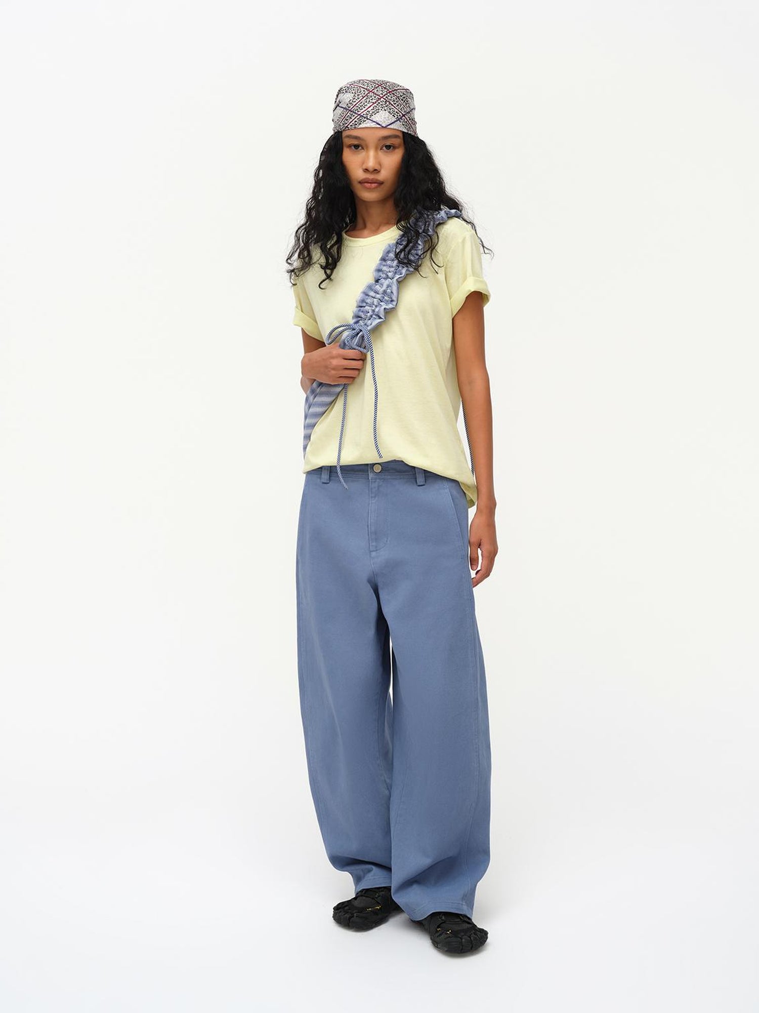 oinimi Straight Leg Washed Work Pants Relaxed Fit