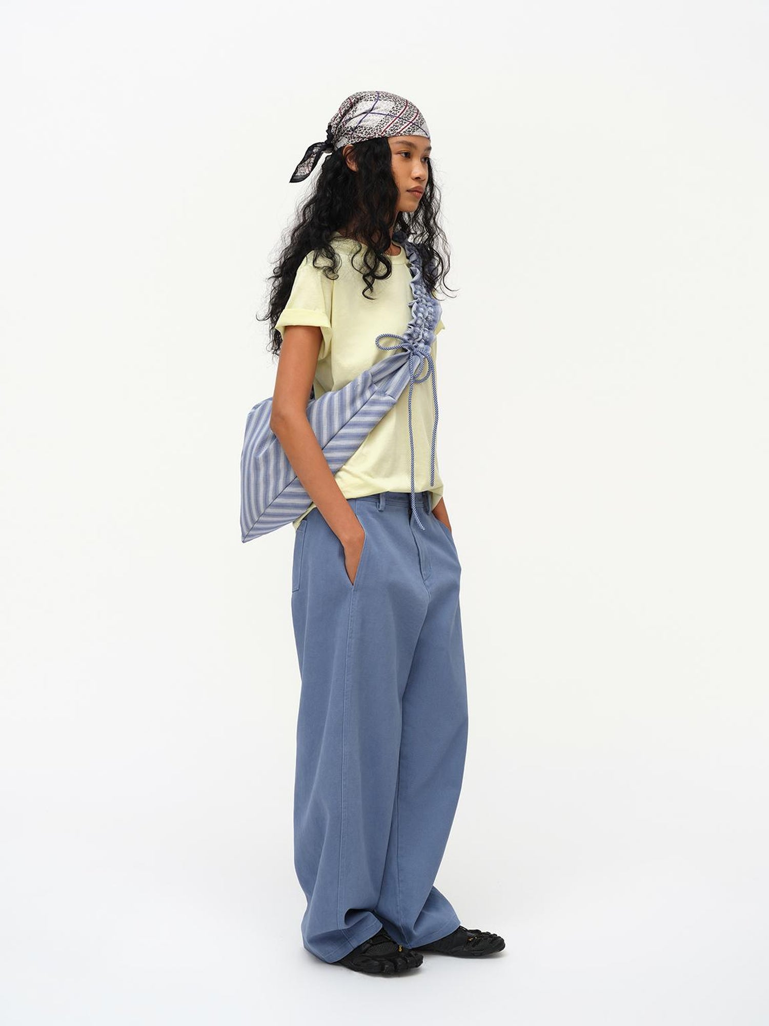 oinimi Straight Leg Washed Work Pants Relaxed Fit
