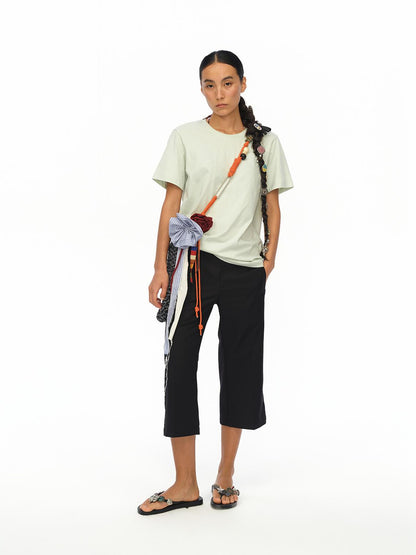 oinimi Summer Fresh Loose Tee Sweet Green