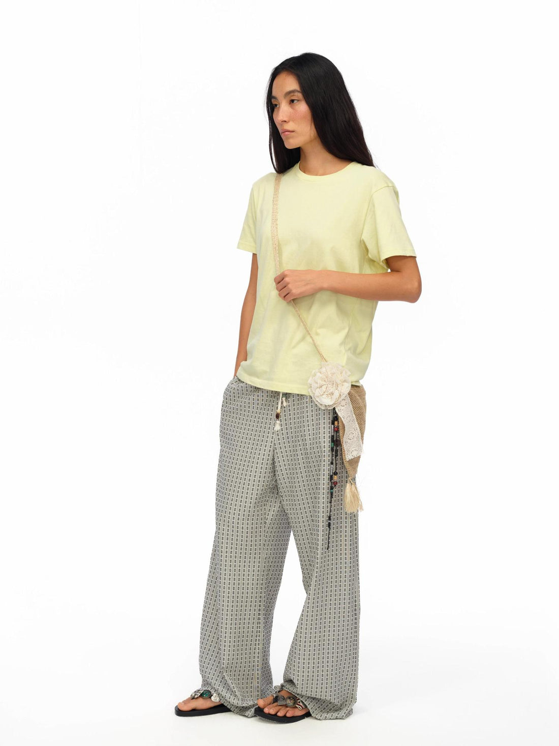 oinimi Summer Fresh Loose Tee Sweet Green