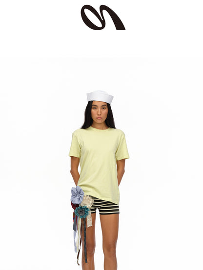 oinimi Summer Fresh Loose Tee Sweet Green