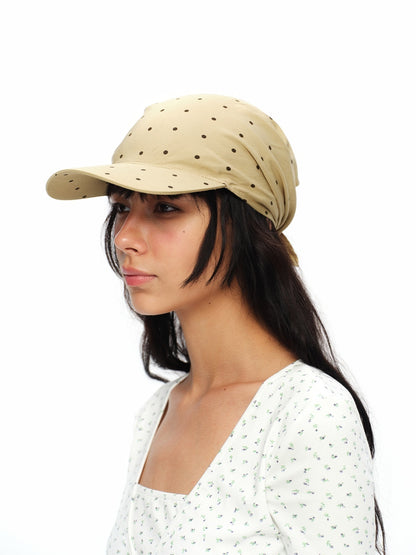 oinimi_Tea_Brown_Polka_Dot_Triangle_Scarf_Women&