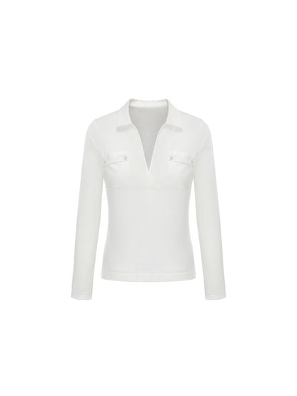 oinimi_Turn_Down_Collar_Double_Pocket_Utility_Women&