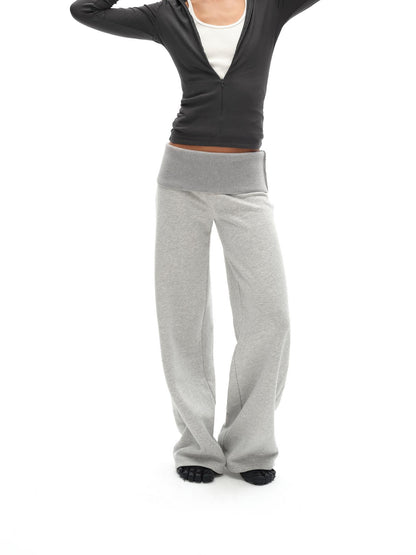 oinimi V-Neck Hooded Adjustable Fleece-Lined Slim Fit Top