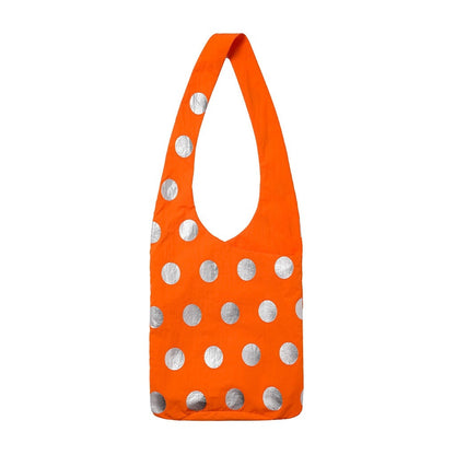 oinimi_Vibrant_Orange_Silver_3D_Gradient_Polka_Dot_Women&
