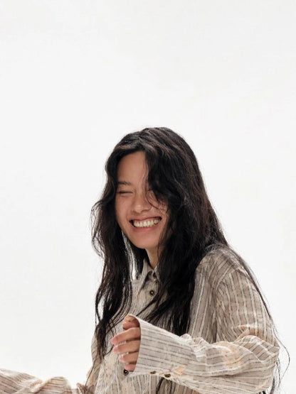 Vintage Brown Tribal Rope Waist Belt Unisex