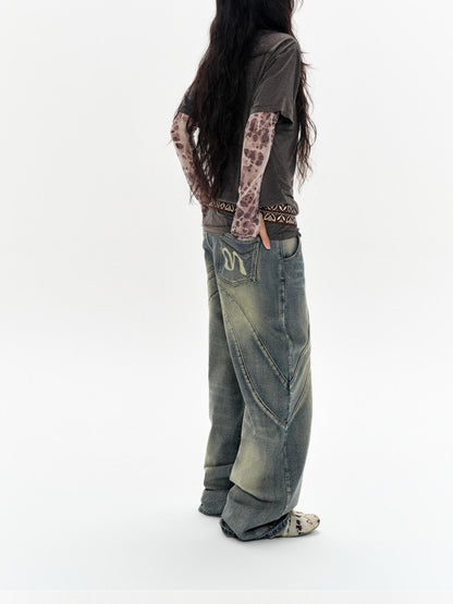 oinimi Vintage Brown Tribal Rope Waist Belt Unisex
