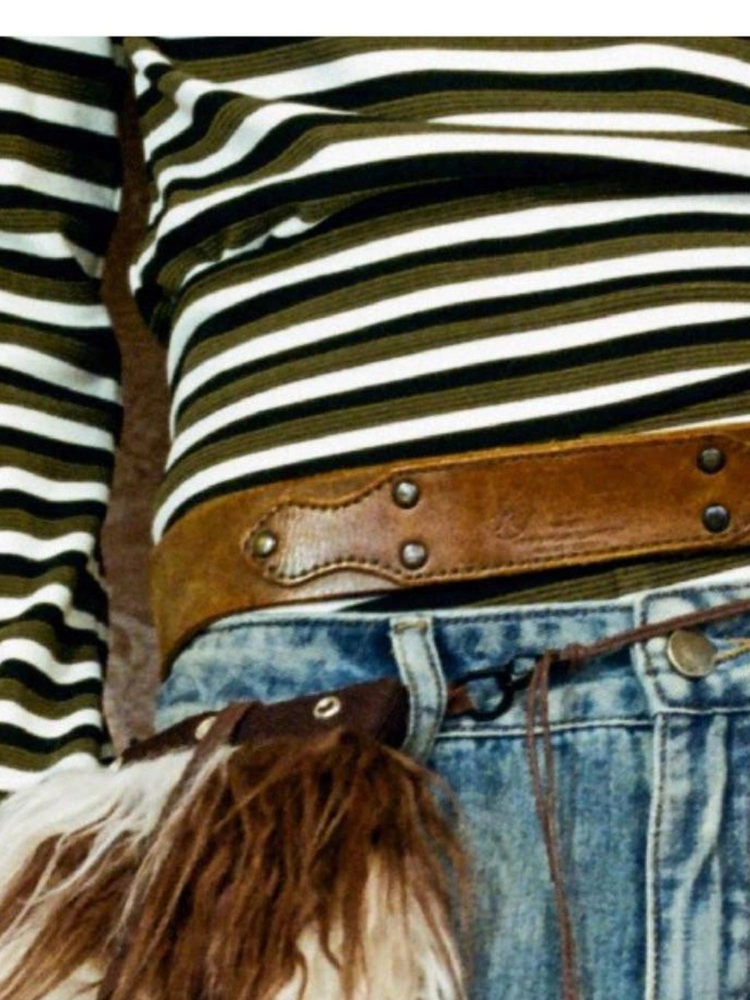 Vintage Wash Split Hem Denim Jeans Mid Low Rise Relaxed Straight