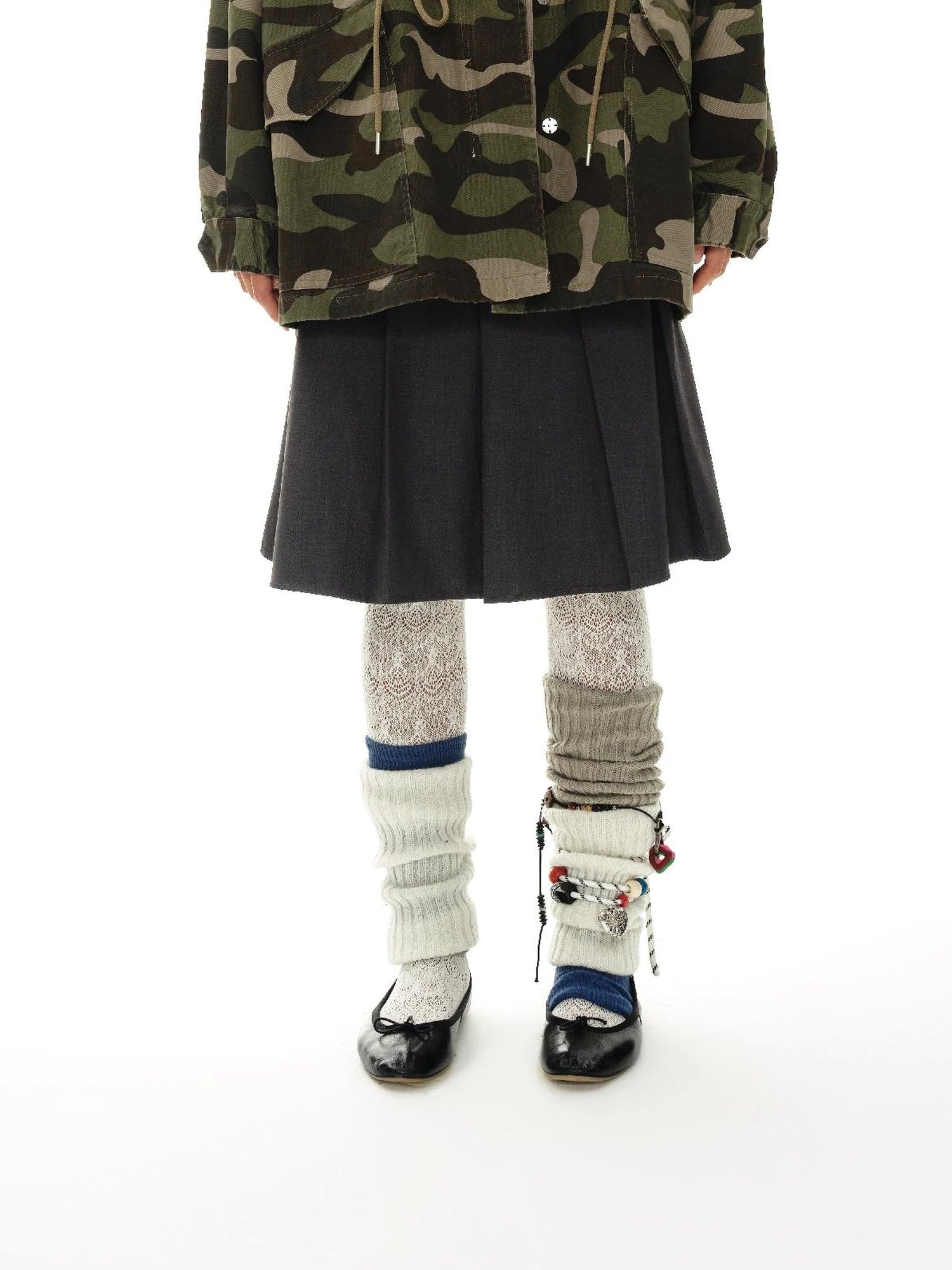 Vintage Washed Camo Utility Jacket