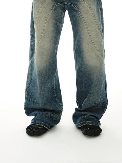 Vintage Washed Camo Utility Jacket