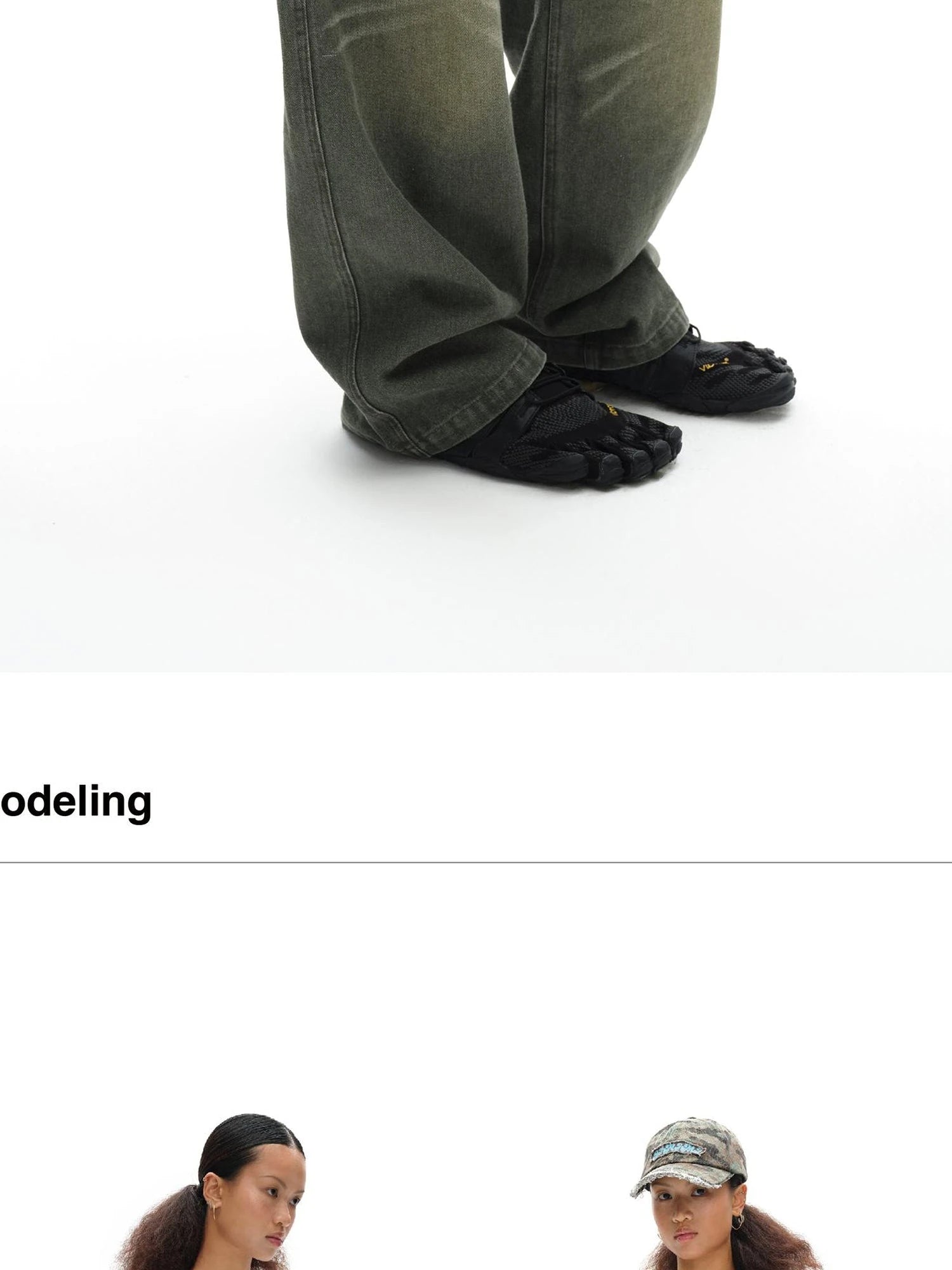 Vintage Washed Relaxed Fit Straight Leg Jeans