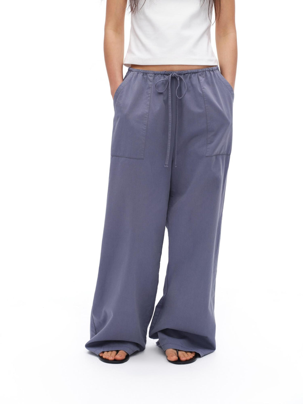 oinimi Washed Airy Drape Relaxed Fit Women&