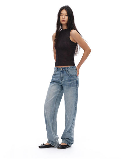 oinimi Washed Slim Fit Women&
